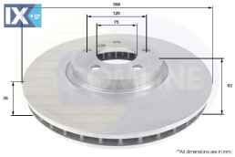 ΔΙΣΚΟΠΛΑΚΑ ΕΜΠΡΟΣΘ.BMW  ADC1740V 34116756847