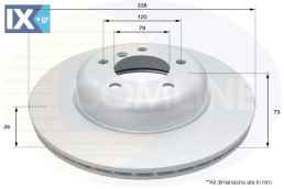 ΕΠΙΧΡΙΣΜΕΝΗ ΔΙΣΚΟΠΛΑΚΑ ΕΜΠΡΟΣΘ.BMW  ADC1741V 34116778647