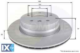 ΔΙΣΚΟΠΛΑΚΑ ΟΠΙΣΘ. BMW  ADC1742V 34216778649