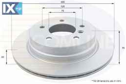 ΕΠΙΧΡΙΣΜΕΝΗ ΔΙΣΚΟΠΛΑΚΑ ΟΠΙΣΘ. BMW  ADC1743V 34216778049