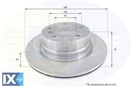 ΕΠΙΧΡΙΣΜΕΝΗ ΔΙΣΚΟΠΛΑΚΑ ΟΠΙΣΘIA  BMW  ADC1744V 34216778051 34216855005