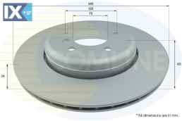 ΔΙΣΚΟΠΛΑΚΑ ΟΠΙΣΘ. BMW  ADC1749V 34216763827