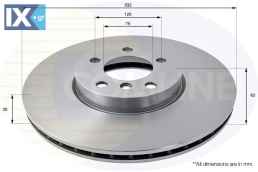 ΔΙΣΚΟΠΛΑΚΑ ΕΜΠΡΟΣΘ.BMW  ADC1756V 34116771985 34116793245 34116868939 34116886478
