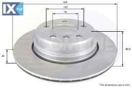 ΔΙΣΚΟΠΛΑΚΑ ΟΠΙΣΘ. BMW  ADC1771V 34216756849 4840121100
