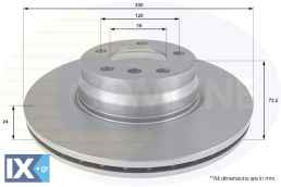 ΔΙΣΚΟΠΛΑΚΑ ΕΜΠΡΟΣΘ.BMW  ADC1773V 34116792221