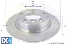 ΔΙΣΚΟΠΛΑΚΑ ΟΠΙΣΘ. MINI  ADC1774 34209804830 34219811539