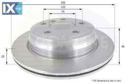 ΔΙΣΚΟΠΛΑΚΑ ΟΠΙΣΘ. BMW  ADC1776V 34216792229 34216864900