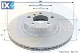 ΕΠΙΧΡΙΣΜΕΝΗ ΔΙΣΚΟΠΛΑΚΑ ΕΜΠΡΟΣΘ.BMW  ADC1779V 34106787490 34106879122