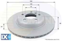 ΕΠΙΧΡΙΣΜΕΝΗ ΔΙΣΚΟΠΛΑΚΑ ΕΜΠΡΟΣΘ.BMW  ADC1781V 34116794429