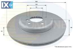ΔΙΣΚΟΠΛΑΚΑ ΕΜΠΡΟΣΘ.BMW  ADC1783V 34116775277 34116884301