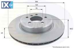 ΕΠΙΧΡΙΣΜΕΝΗ ΔΙΣΚΟΠΛΑΚΑ ΟΠΙΣΘ.  BMW  ADC1788V 34216775289