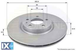 ΔΙΣΚΟΠΛΑΚΑ ΕΜΠΡΟΣΘ.ALFA ROMEO-FIAT  ADC1805V 569086 95515331 51990127 51996238 52015291 52063171 60658565 82450539 164102000000 1641022023 164102202300 46403088 46403959 46445006 60551775 60569163 605