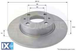 ΕΠΙΧΡΙΣΜΕΝΗ ΔΙΣΚΟΠΛΑΚΑ ΟΠΙΣΘ. FIAT-LANCI  ADC1809 46758715 46831042 82394417 82394418 82433859 82434070 164202610001 16420261000100 164203000000 60801755 82394418 82433859 82434070 46758715 82394417