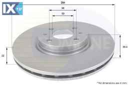 ΕΠΙΧΡΙΣΜΕΝΗ ΔΙΣΚΟΠΛΑΚΑ ΕΜΠΡΟΣΘ.ALFA-FIAT  ADC1810V 46403958 46427947 46427949 60811878 60812137 82462136 46403958 46427947 46427949 60811890 60812067 82462136
