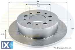 ΕΠΙΧΡΙΣΜΕΝΗ ΔΙΣΚΟΠΛΑΚΑ ΟΠΙΣΘ. CITROEN-FI  ADC1822 1606306680 4246G7 4246Y7 4246Y9 4249E6 4249L0 E169247 1606306680 4246G7 4246Y7 4246Y9 4249L0 E169247 46833806 71740118