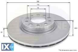 ΕΠΙΧΡΙΣΜΕΝΗ ΔΙΣΚΟΠΛΑΚΑ ΟΠΙΣΘ. ALFA ROMEO  ADC1826V 46843611 51760274 51767379