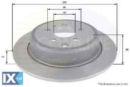 ΔΙΣΚΟΠΛΑΚΑ ΟΠΙΣΘ. CITROEN-FIAT  ADC1829 4246J5 4246J6 4246J5 4246J6 9566928380 9566928380
