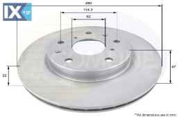 ΕΠΙΧΡΙΣΜΕΝΗ ΔΙΣΚΟΠΛΑΚΑ ΕΜΠΡΟΣΘ.FIAT  ADC1830V 5531179J01 5531179J02 71742850 71750162