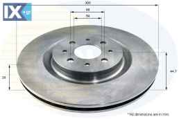 ΕΠΙΧΡΙΣΜΕΝΗ ΔΙΣΚΟΠΛΑΚΑ ΕΜΠΡΟΣΘ.ALFA ROME  ADC1834V 51738833 51813785