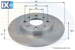 ΕΠΙΧΡΙΣΜΕΝΗ ΔΙΣΚΟΠΛΑΚΑ ΟΠΙΣΘ. ALFA ROMEO  ADC1835 51805559 51813705 51865104 51865132