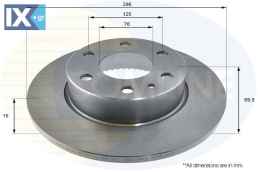 ΕΠΙΧΡΙΣΜΕΝΗ ΔΙΣΚΟΠΛΑΚΑ ΟΠΙΣΘ. IVECO  ADC1842 2996027 2996028 7186309 7188080