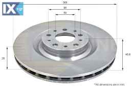 ΕΠΙΧΡΙΣΜΕΝΗ ΔΙΣΚΟΠΛΑΚΑ ΕΜΠΡΟΣΘ.FIAT  ADC1844V 09A44440 51854567 51897455 51914663 95511283 569087 95515332 51854567 51897455 51914663
