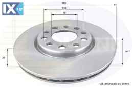 ΕΠΙΧΡΙΣΜΕΝΗ ΔΙΣΚΟΠΛΑΚΑ ΕΜΠΡΟΣΘ.ALFA ROME  ADC1845V 51806278 51815312 51937306 51815312 51962485 52059150