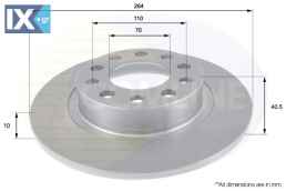 ΕΠΙΧΡΙΣΜΕΝΗ ΔΙΣΚΟΠΛΑΚΑ ΟΠΙΣΘ. ALFA ROMEO  ADC1846 51806283 51815313
