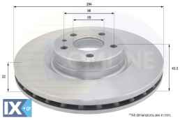 ΕΠΙΧΡΙΣΜΕΝΗ ΔΙΣΚΟΠΛΑΚΑ ΕΜΠΡΟΣΘ.FIAT  ADC1848V 51859075 51884303 51937217 51937218