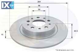 ΔΙΣΚΟΠΛΑΚΑ ΟΠΙΣΘ. FIAT  ADC1850 51914664 52067391 52067392