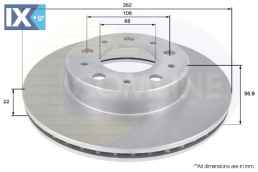 ΔΙΣΚΟΠΛΑΚΑ ΕΜΠΡΟΣΘ.VOLVO  ADC1906V 1359906 13599063