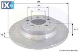 ΕΠΙΧΡΙΣΜΕΝΗ ΔΙΣΚΟΠΛΑΚΑ ΟΠΙΣΘ. VOLVO  ADC1909 9434167 94341670 94341674