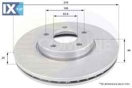 ΕΠΙΧΡΙΣΜΕΝΗ ΔΙΣΚΟΠΛΑΚΑ ΕΜΠΡ. FORD-VOLVO  ADC1912V 1223663 1223665 1253729 1253730 1320352 1373369 1469082 1501058 1501069 1575734 1686722 1686723 1734696 1790221 3M512C375AC 3M512C375AD 7M511125FA AV6