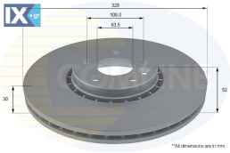 ΕΠΙΧΡΙΣΜΕΝΗ ΔΙΣΚΟΠΛΑΚΑ ΕΜΠΡΟΣΘ.VOLVO  ADC1916V 31277342 31410568 31471034