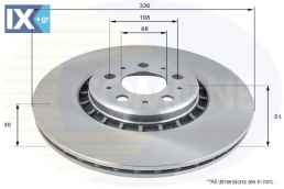 ΕΠΙΧΡΙΣΜΕΝΗ ΔΙΣΚΟΠΛΑΚΑ ΕΜΠΡΟΣΘ.VOLVO  ADC1919V 30657301 306573013 306573015