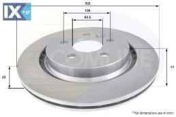 ΕΠΙΧΡΙΣΜΕΝΗ ΔΙΣΚΟΠΛΑΚΑ ΟΠΙΣΘ. VOLVO  ADC1921V 30769060 31341483