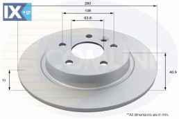 ΕΠΙΧΡΙΣΜΕΝΗ ΔΙΣΚΟΠΛΑΚΑ ΟΠΙΣΘ. VOLVO  ADC1928 31341645 31341646