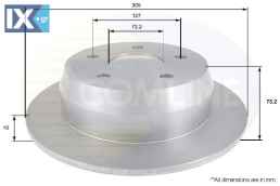 ΔΙΣΚΟΠΛΑΚΑ ΟΠΙΣΘ. JEEP  ADC2315 52098666