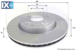ΔΙΣΚΟΠΛΑΚΑ ΕΜΠΡΟΣΘ.CHRYSLER  ADC2319V 4779197AA 4779197AB 4779197AC 4779197AD 4779197AE