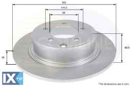 ΕΠΙΧΡΙΣΜΕΝΗ ΔΙΣΚΟΠΛΑΚΑ ΟΠΙΣΘ. CHRYSLER-D  ADC2321 1606292080 1606292080 4743999AA