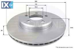 ΔΙΣΚΟΠΛΑΚΑ ΕΜΠΡΟΣΘ.CHRYSLER  ADC2322V 04779196AB K04779196AD K04779196AE K04779196AF