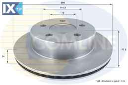 ΔΙΣΚΟΠΛΑΚΑ ΕΜΠΡΟΣΘ.JEEP  ADC2327V 5016434AA