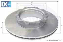 ΔΙΣΚΟΠΛΑΚΑ ΟΠΙΣΘ. CHRYSLER  ADC2328 4383551