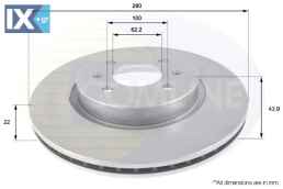 ΕΠΙΧΡΙΣΜΕΝΗ ΔΙΣΚΟΠΛΑΚΑ ΕΜΠΡΟΣΘ.KIA  ADC2405V 51712C8500 51712H8580 517121W000 517121W050 51712C8500 51712H8580