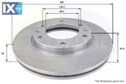 ΕΠΙΧΡΙΣΜΕΝΗ ΔΙΣΚΟΠΛΑΚΑ ΕΜΠΡΟΣΘ.HYUNDAI  ADC2414V 517124H500