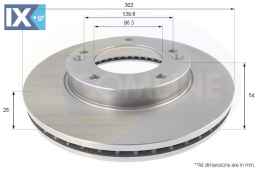 ΕΠΙΧΡΙΣΜΕΝΗ ΔΙΣΚΟΠΛΑΚΑ ΕΜΠΡΟΣΘ.KIA  ADC2418V 517123E500
