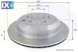 ΔΙΣΚΟΠΛΑΚΑ ΟΠΙΣΘ. HYUNDAI  ADC2420V 584113J500