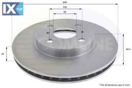 ΔΙΣΚΟΠΛΑΚΑ ΕΜΠΡΟΣΘ.TOYOTA  ADC2503V 4351202060 4351202070