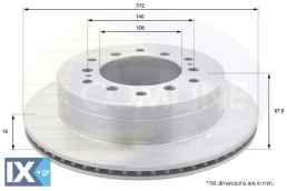 ΔΙΣΚΟΠΛΑΚΑ ΟΠΙΣΘ. TOYOTA  ADC2514V 4243160311