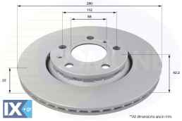 ΔΙΣΚΟΠΛΑΚΑ ΟΠΙΣΘ. AUDI-VW  ADC2608V 4E0601615E 4E0615601E 4E0615601J